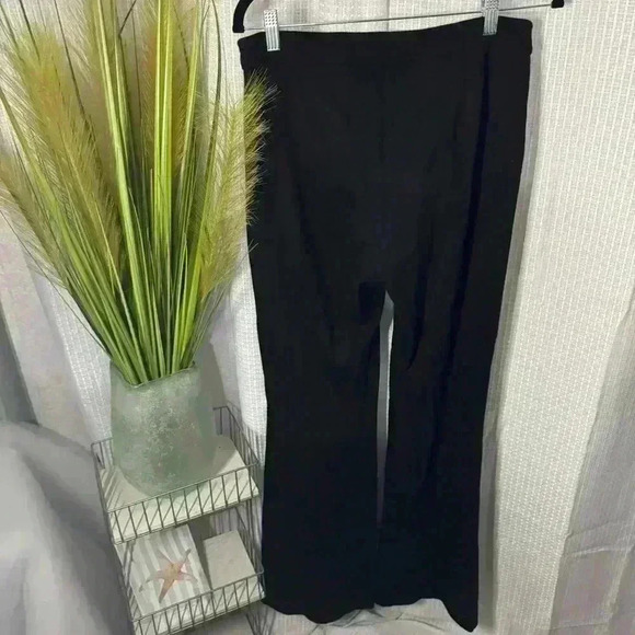 Boston Proper Women’s 10 Black Side Zip Wide Leg Dress Pants Front Pockets Work - Picture 6 of 15
